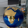 Luxury Interior Accessory Colorful Rotating Stainless Steel Globe Sculpture  For Home Hotel Office Decorations  MP-I0002 - Image 2
