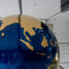 Luxury Interior Accessory Colorful Rotating Stainless Steel Globe Sculpture  For Home Hotel Office Decorations  MP-I0002 - Image 3