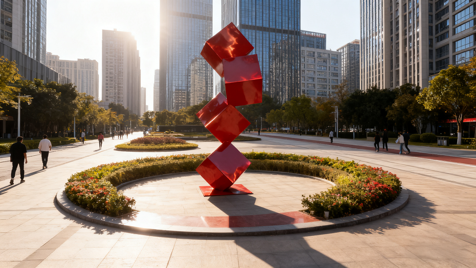 Geometric Metal Artwrok 1