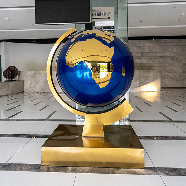 globe sculpture