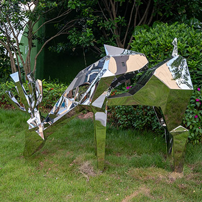 Deer sculpture