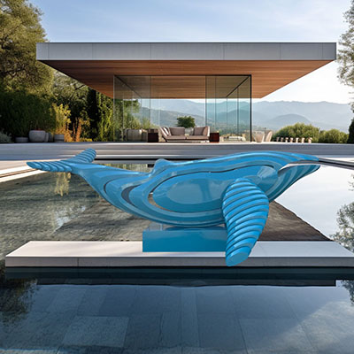 Whale Sculpture