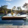 ribbon sculpture