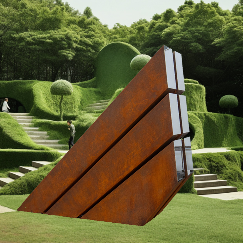 corten sculpture