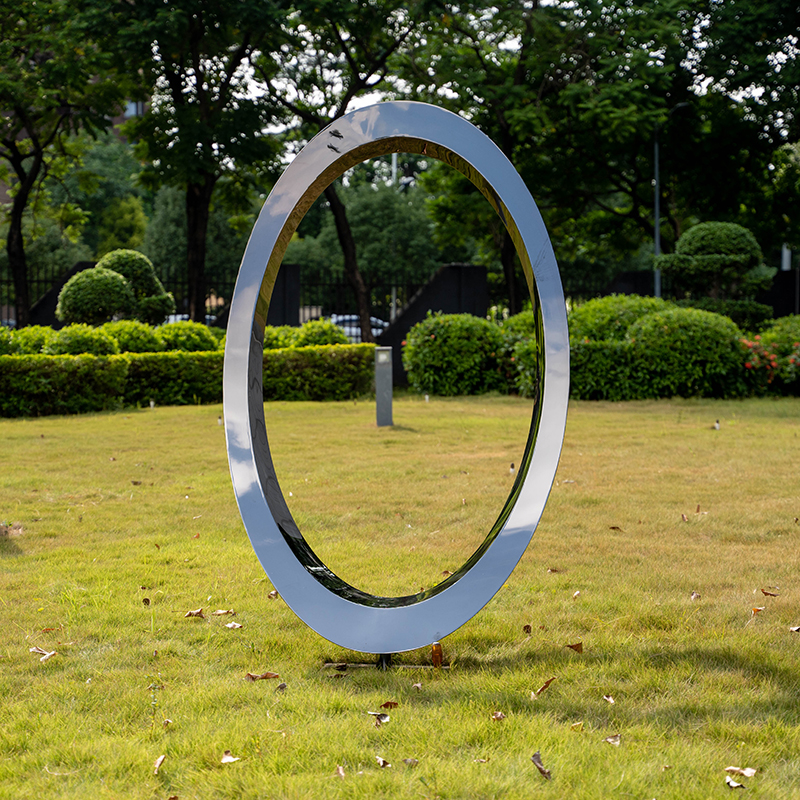 Oval sculpture