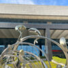 Large stainless steel leaping fish sculpture for square decoration - Image 2