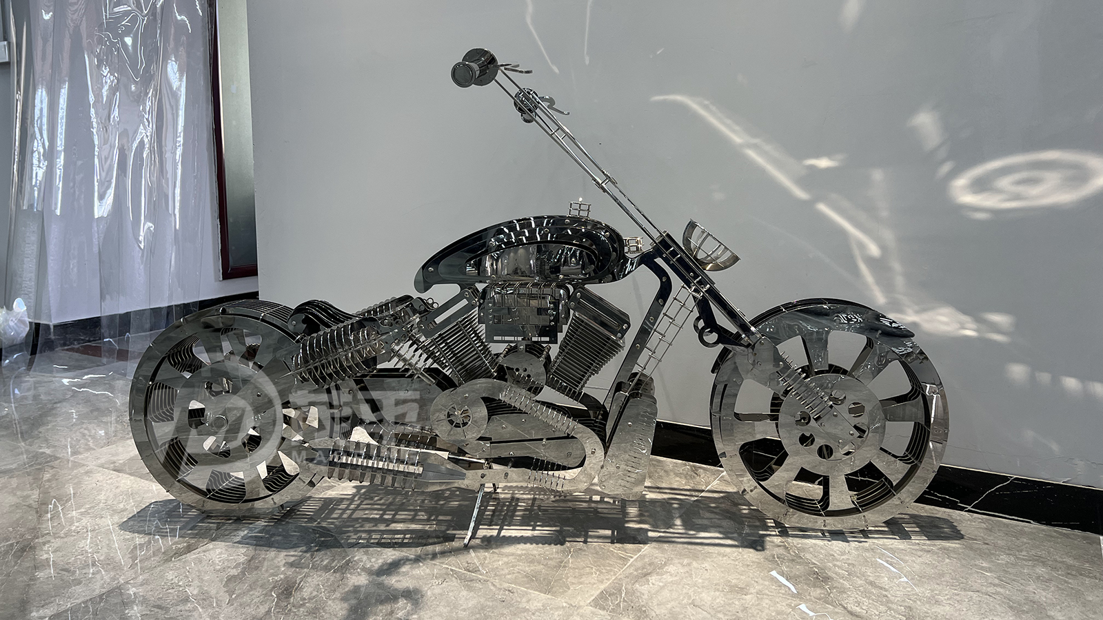 motorcycle sculpture