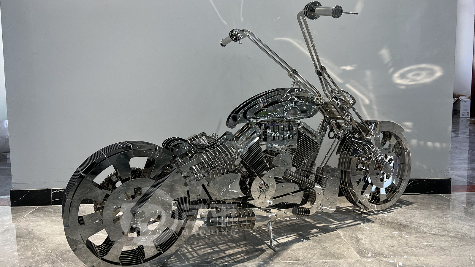 motorcycle sculpture