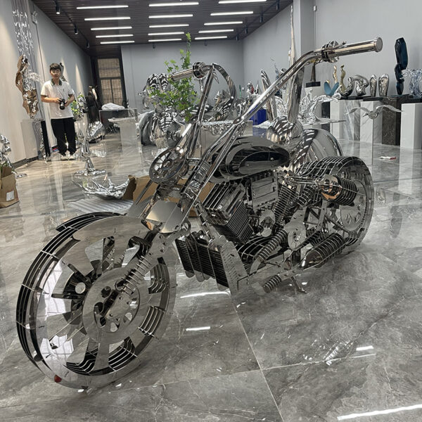 motorcycle sculpture