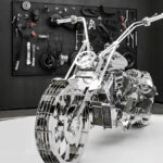 motorcycle sculpture