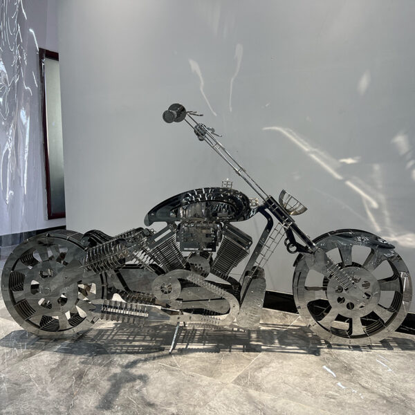 motorcycle sculpture