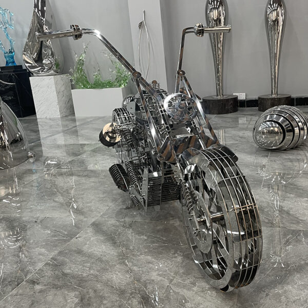 motorcycle sculpture