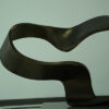 Abstract Steel Sculpture with Bronze Finish – Modern Art for Contemporary Spaces - Image 3