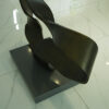 Abstract Steel Sculpture with Bronze Finish – Modern Art for Contemporary Spaces - Image 4