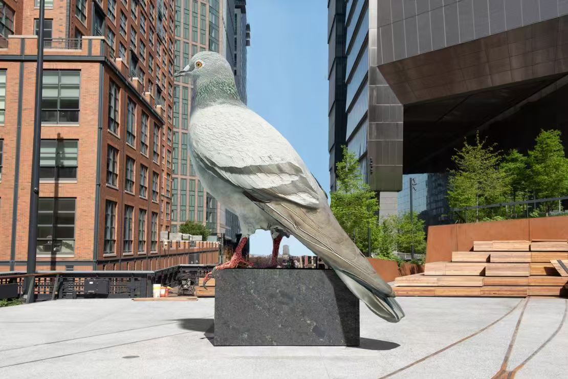 pigeon sculpture
