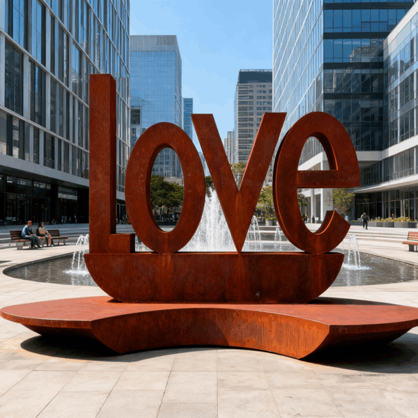 Love sculpture 3
