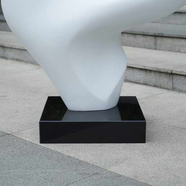 fiberglass abstract sculpture