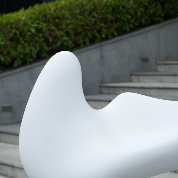 fiberglass abstract sculpture
