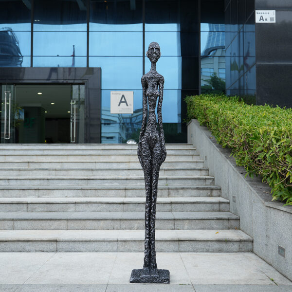 Fiberglass Abstract Human Sculpture 1