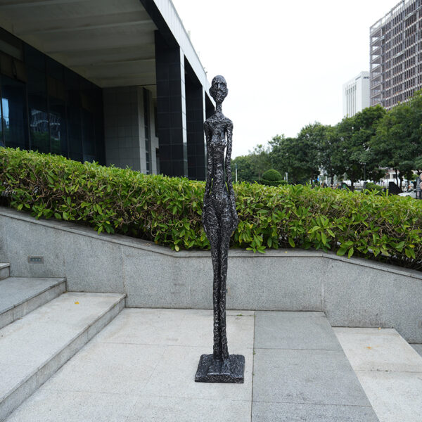 Fiberglass Abstract Human Sculpture 4
