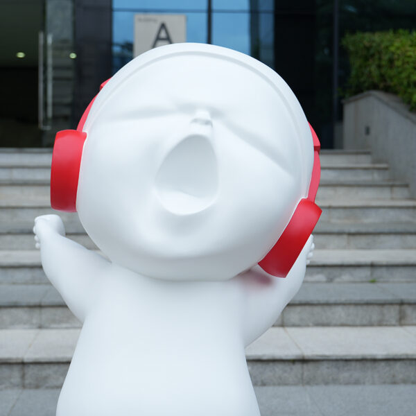 Fiberglass Child Sculpture 3