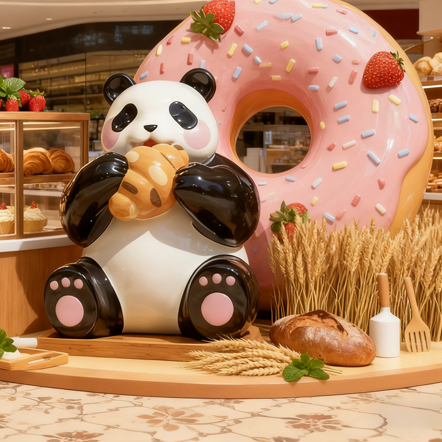 Panda Sculpture 1029-5