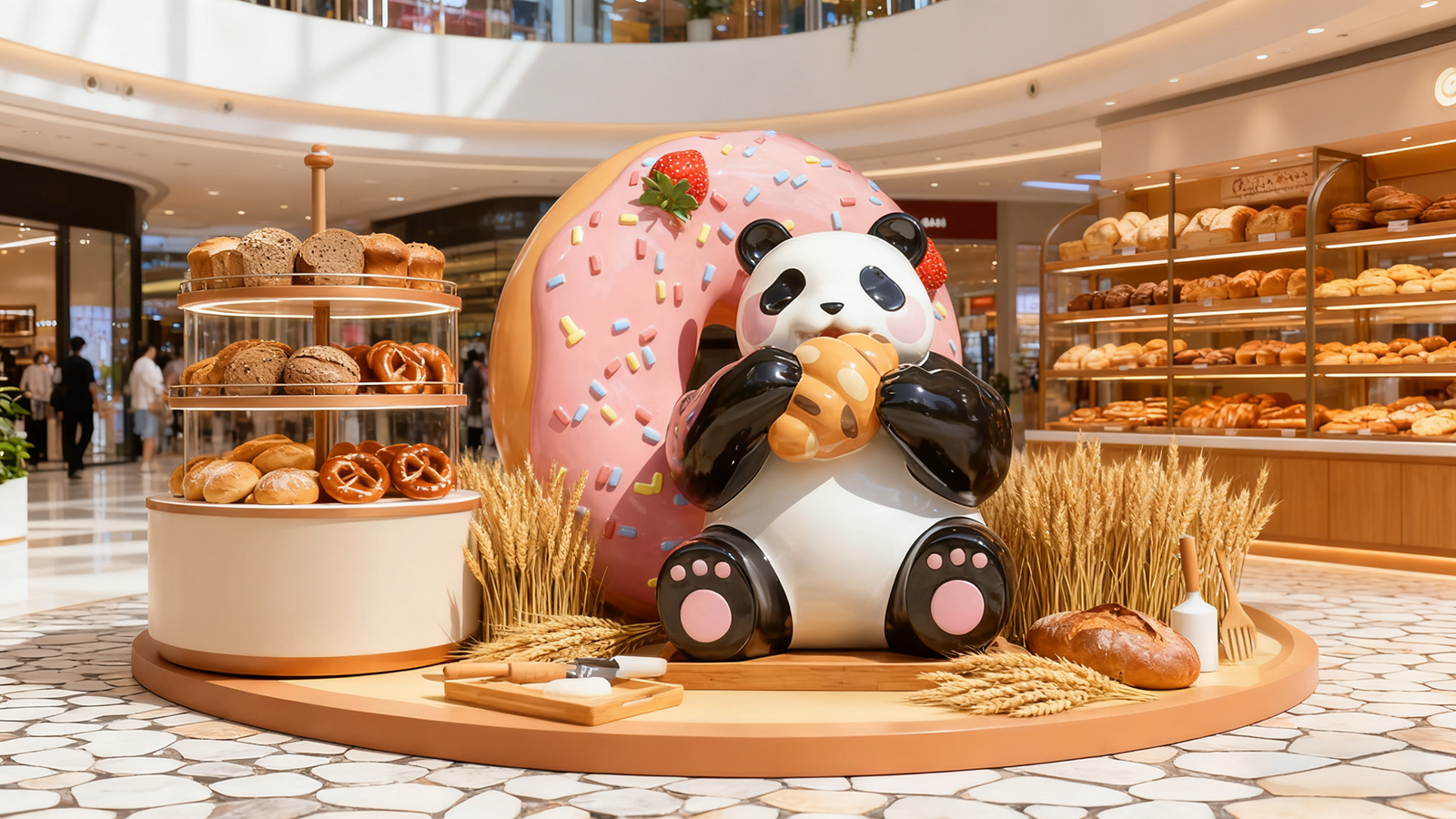 Panda Sculpture 1029-M