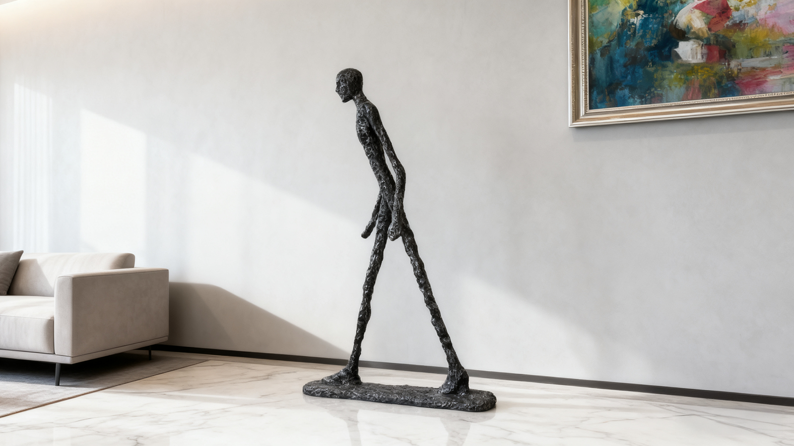 Walking Man Sculpture M