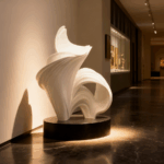 Abstract fiberglass sculputre251121-1