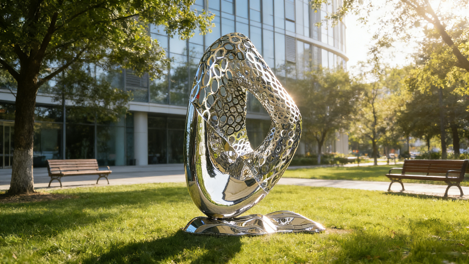 Abstract Loop Sculpture 6