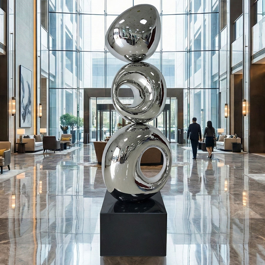 Abstract Sculpture for Luxury Interior 4
