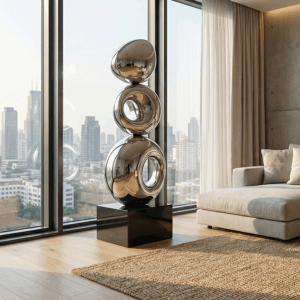 Abstract Sculpture for Luxury Interior 5 Abstract Sculpture for Luxury Interior 5