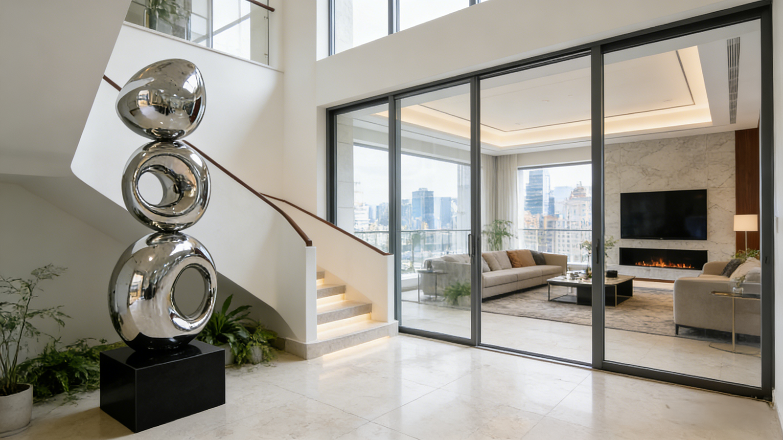 Abstract Sculpture for Luxury Interior 6
