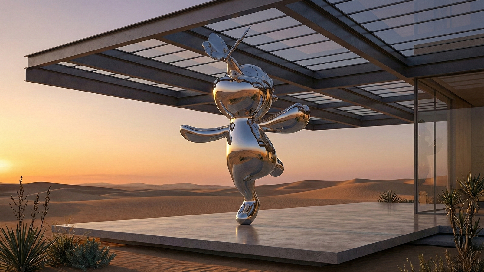 Cartoon Sculpture for Urban Plaza-M