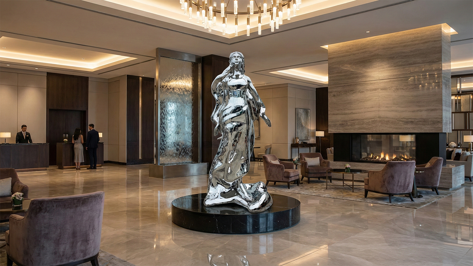 Female Figure Sculpture for Luxury Interior Spaces 3