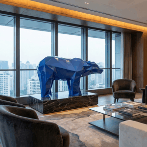 Polar Bear Statue for Corporate Lobby 1 Polar Bear Statue for Corporate Lobby 1