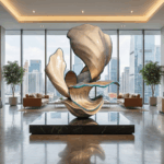 Steel Sculpture for Lobby 2